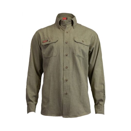 8 CAL 5.5 OZ. TECGEN FR WORK SHIRT - Imagen 4