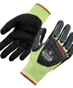Guantes resistentes a cortes con recubrimiento de nitrilo de alta visibilidad ProFlex ® 7141