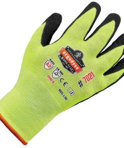 ProFlex ® 7021 Guantes resistentes a cortes con recubrimiento de nitrilo de alta visibilidad