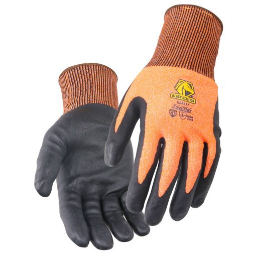 GR4537 Guante de punto AccuFlex ™ A3 resistente a cortes con mircoespuma recubierto de nitrilo
