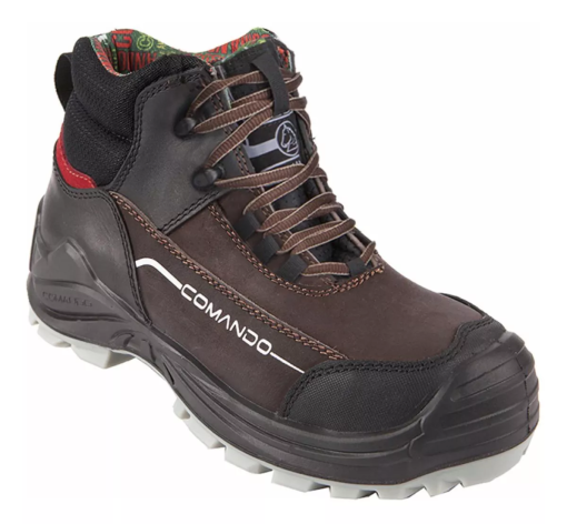 1230 BOTA DE 6" ,SUELA DOBLE DENSIDAD, PUNTA DE PROTECCION  NO METALICA Y DAÑO ELECTRICO