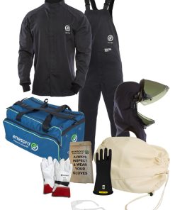 KIT DE PROTECCION CONTRA ARC FLASH ENESPRO® ARCGUARD® DE 40 CAL CON CAPO ABATIBLE
